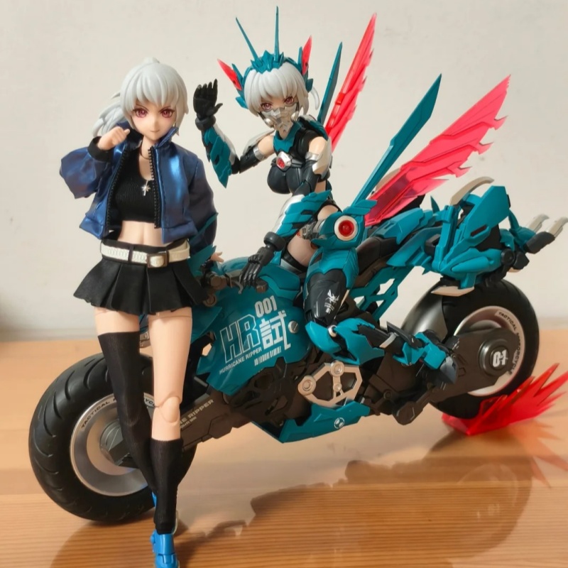 Model Kit Mecha Girl - Nuke Matrix Cyber Forest Hurricane Hopper