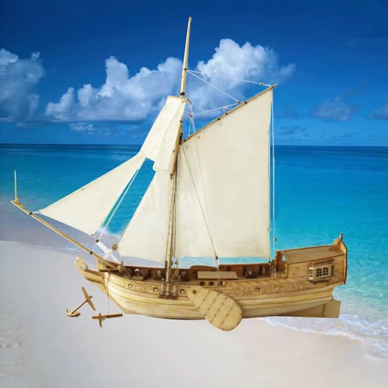 Model Kit Yacht - Kit modello di assemblaggio in legno