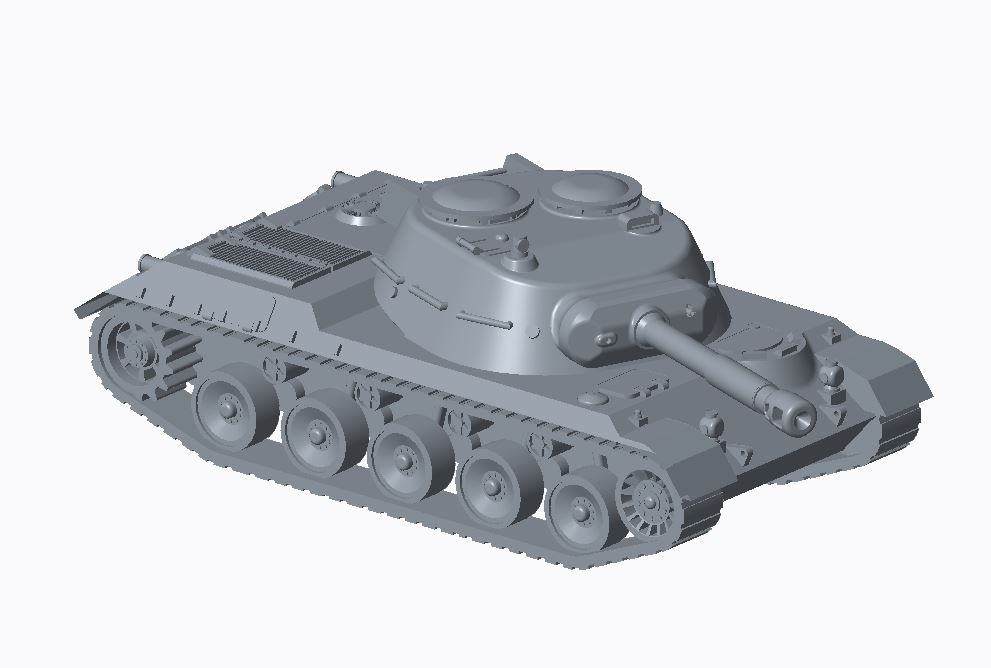 Model Kit Ww2 - Scala 1/144 il KIT modello serbatoio