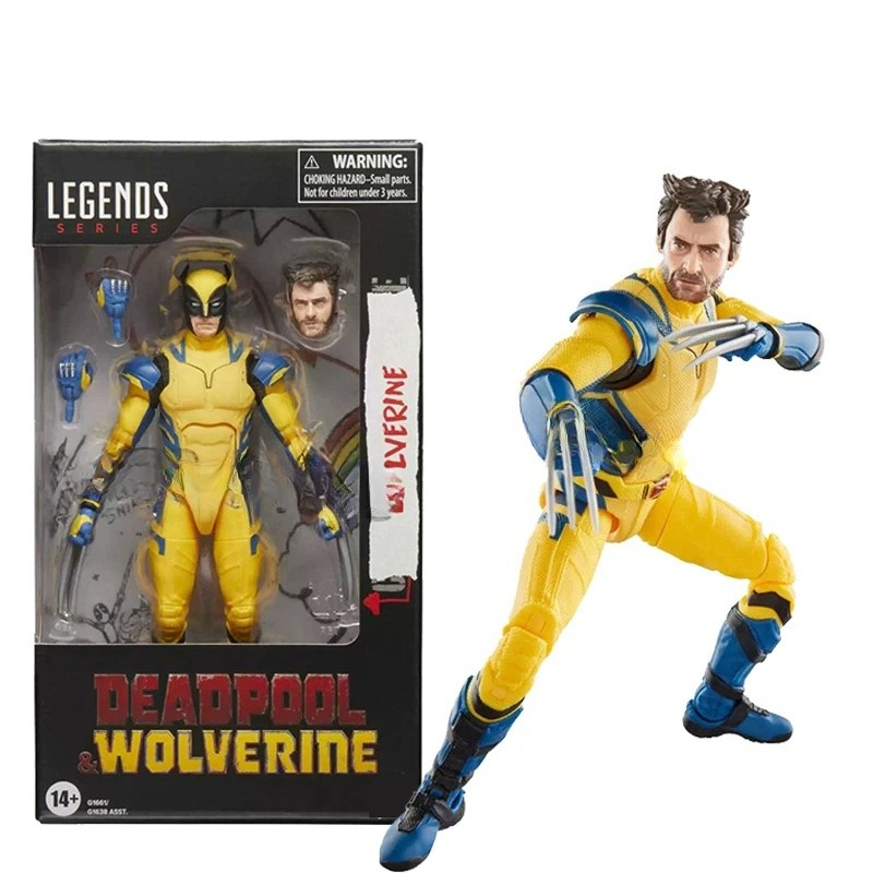 Model Kit Deadpool - Wolverine Deadpool X-Men Serie Leggenda Action