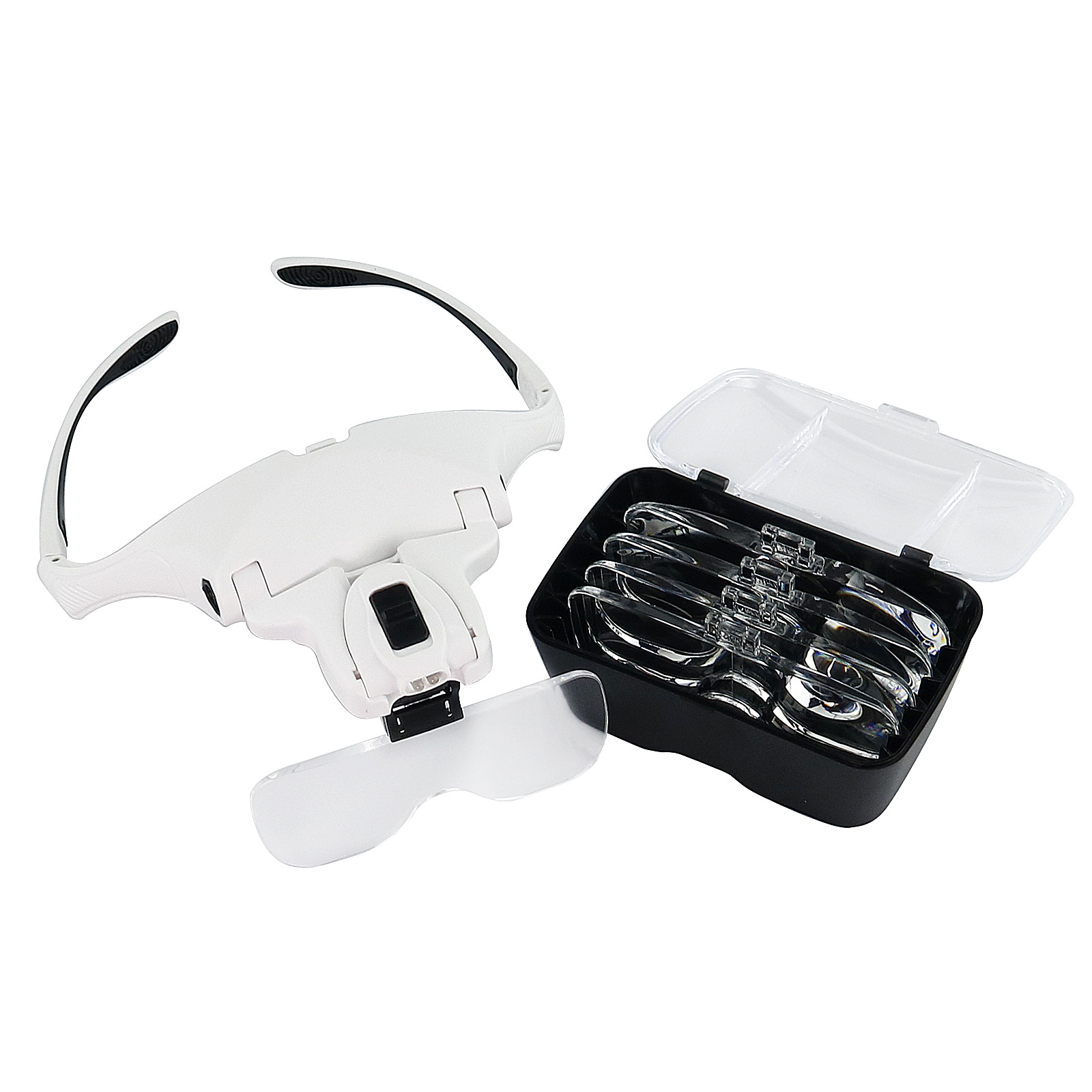 Magnifier With Light - 1.0X 1.5X 2.0X 2.5X 3.5X Lente