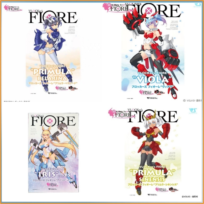 2026 Originale Vlocker'S Fiore - Model Kit Mecha Girl recensione e prezzo