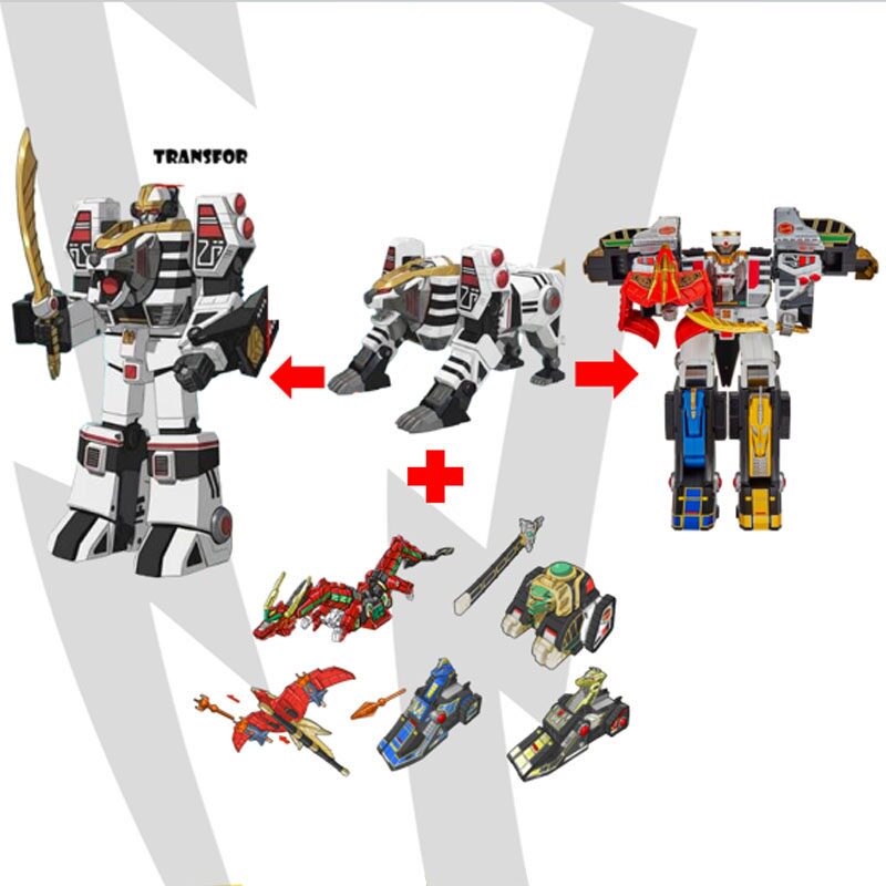 Giocattoli Playmates Power Ran - Model Kit Megazord recensione e prezzo