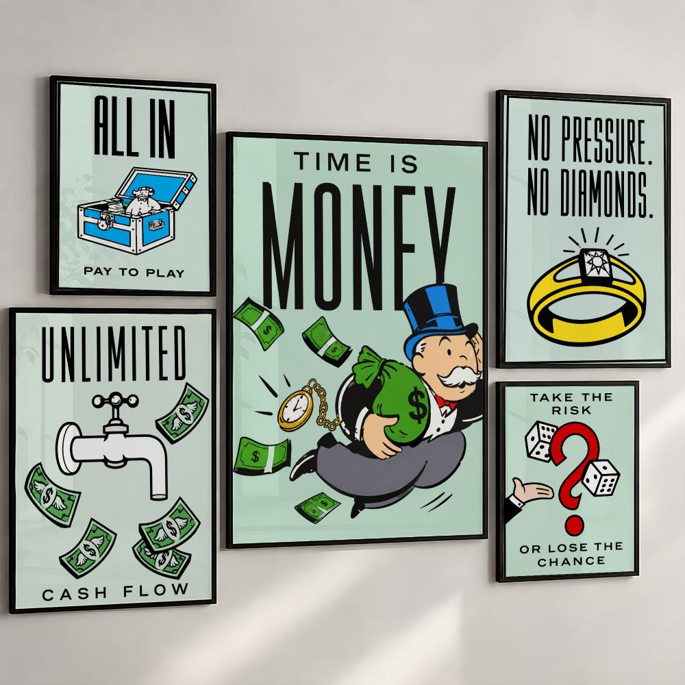 Poster da Parete in PP del Gio - Hasbro Game Monopoly recensione e prezzo