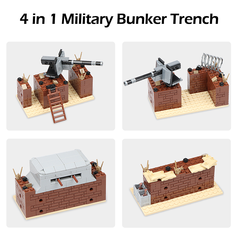 Hot WW2 Militare Trench Bunker - Model Kit Ww2 recensione e prezzo