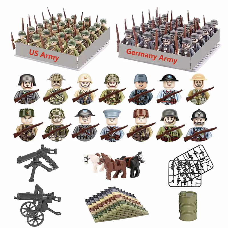 24 pz/lotto WW2 Personaggio Mi - Model Kit Ww2 recensione e prezzo