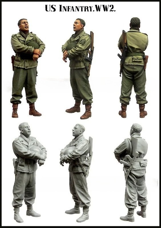 1/35 Bilancia US Army Infantry - Model Kit Ww2 recensione e prezzo