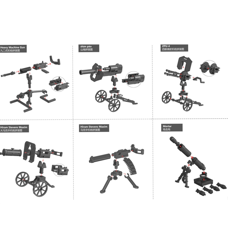 Set di 25 Pezzi Blocchi da Cos - Model Kit Ww2 recensione e prezzo