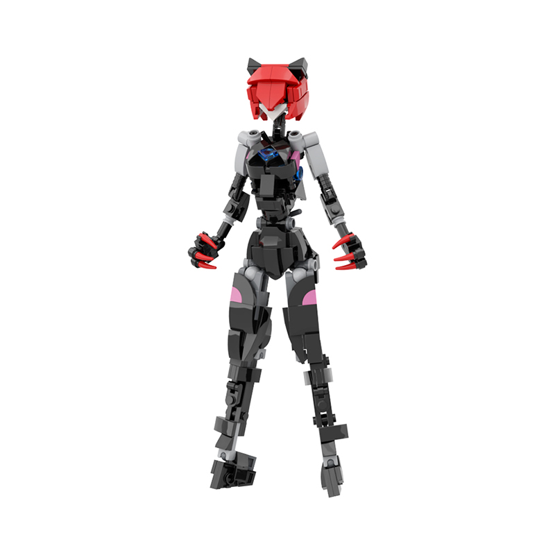 Blocchi da Costruzione MOC - F - Model Kit Mecha Girl recensione e prezzo