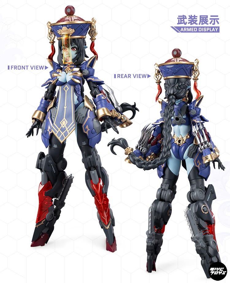 Disponibile HEMOXIAN REVERBERA - Model Kit Zombie Girl recensione e prezzo