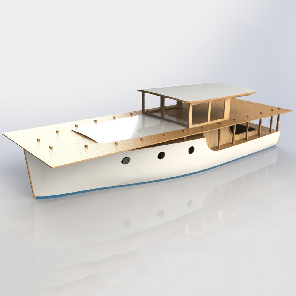 Barca RC 70 cm Classico europe - Model Kit Yacht recensione e prezzo